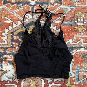 * Free People Lace Crop Top *